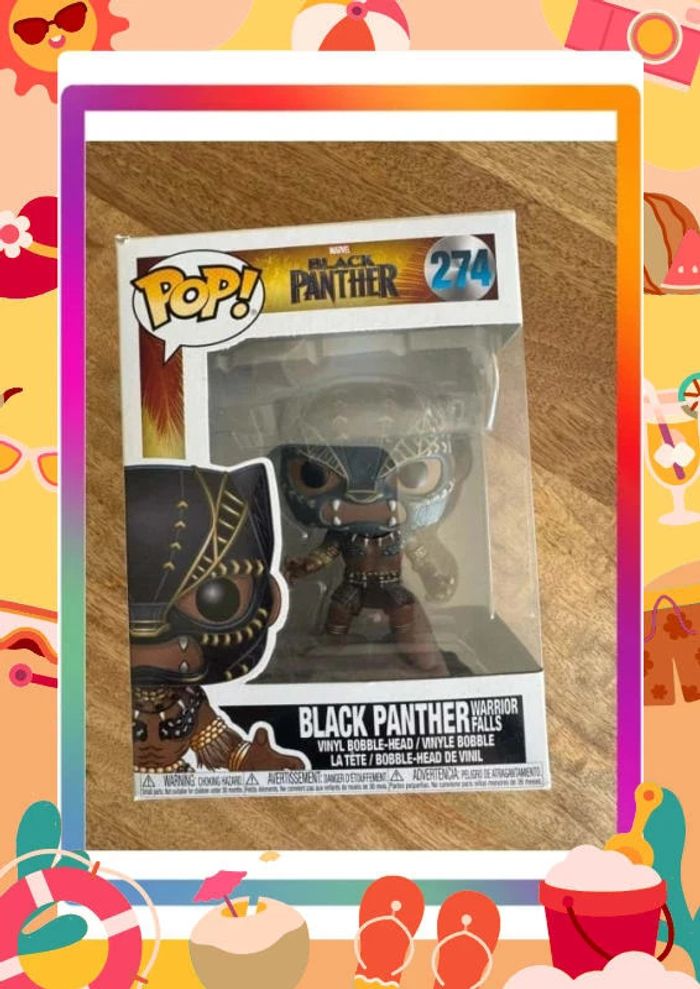 Bobble head funko pop Marvel Black panther
