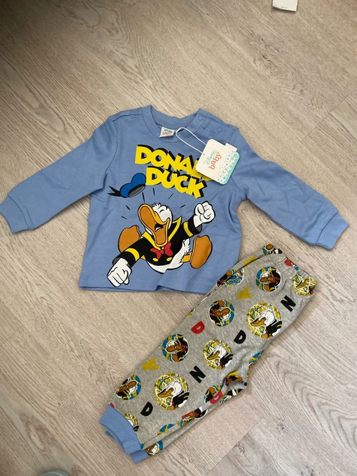 Ensemble tee shirt pantalon Original Marines Disney Baby 6 9 mois Neuf