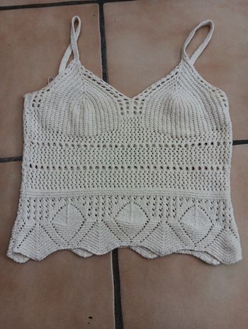 Top au crochet