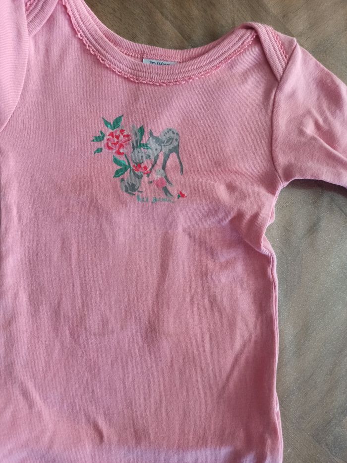 4 bodies " Petit bâteau " 3 mois - photo numéro 3