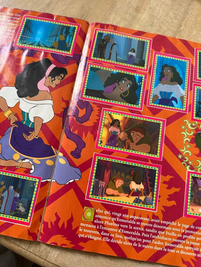Panini - Album complet stickers autocollants Walt Disney Le Bossu de Notre Dame - photo numéro 9