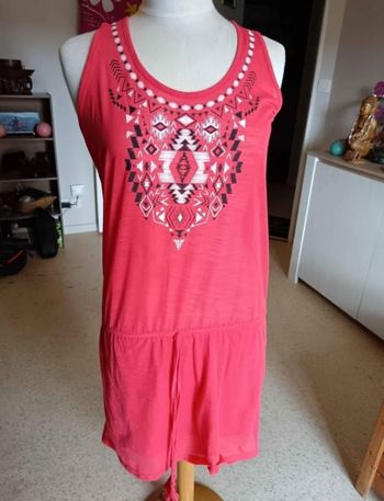 Robe d'été corail M neuf
