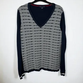💙 pull Tommy Hilfiger / Bleu marine / T-M 💙