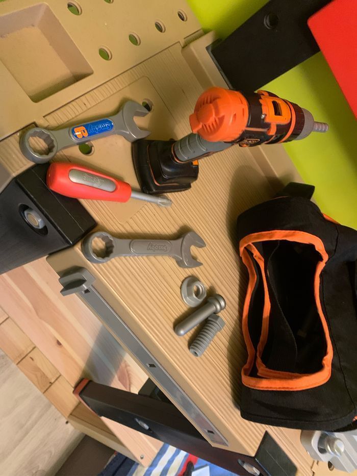 Établi blak et decker +outils +sacoche - photo numéro 2