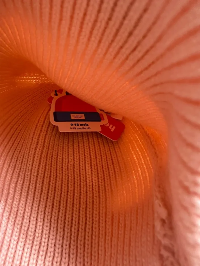 Bonnet pop pink cool kids only hello Hossy - photo numéro 5