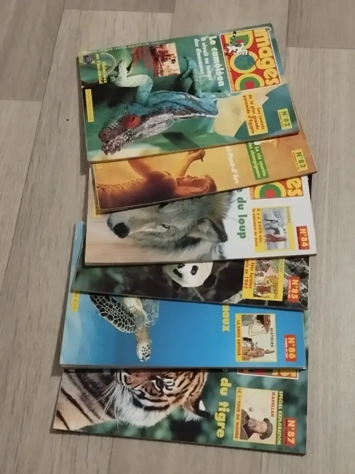 Lot vintage de 6 livres Images Doc année 1995-96 L079 - photo numéro 3