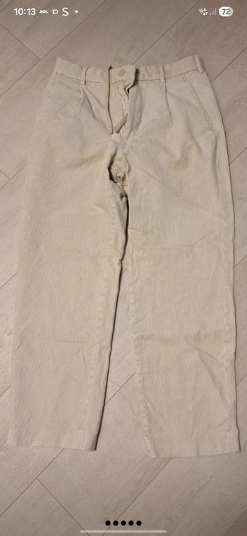 Pantalon homme velours