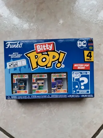Pack 4 figurines bitty Pop