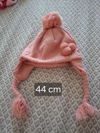 Bonnet fille 44 cm