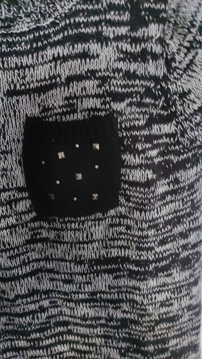 Pull en laine manches courtes - photo numéro 3