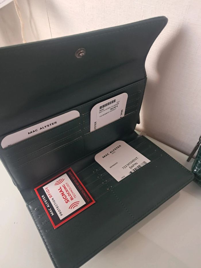 Mac Alyster portefeuille et porte-monnaie neuf - photo numéro 6