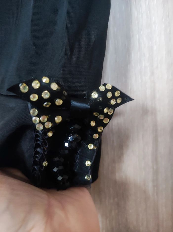 Caleçon fantaisie noeud & strass t 36 / extensible - photo numéro 2