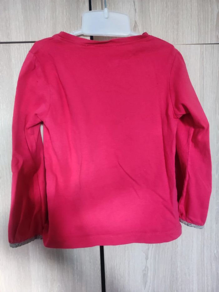 T shirt sweat rose cocoon nature 5 ans NKY - photo numéro 6