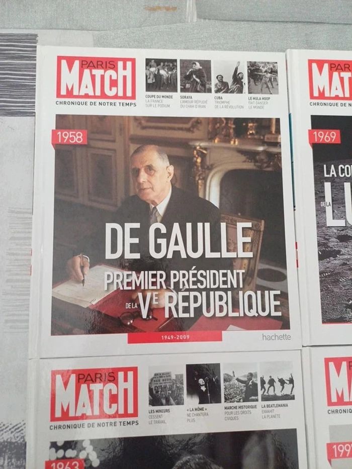 Lot de 4 livres Paris match - photo numéro 2