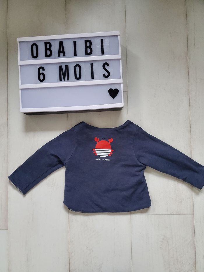 Gilet / Tee-shirt Obaibi 6 mois