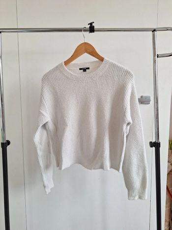 Pull blanc kiabi femme S 36