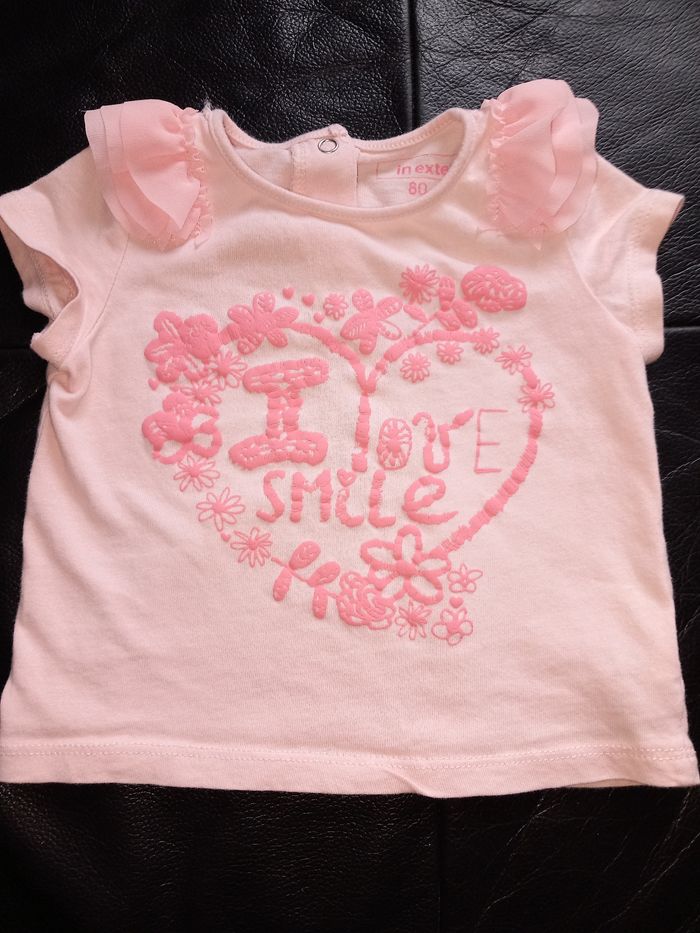 Tee-shirt manches courtes 12 mois