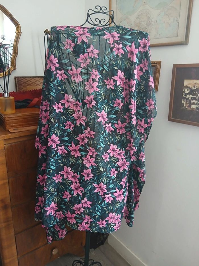 Kimono Midaxi cache maillot, vêtement de plage - photo numéro 4