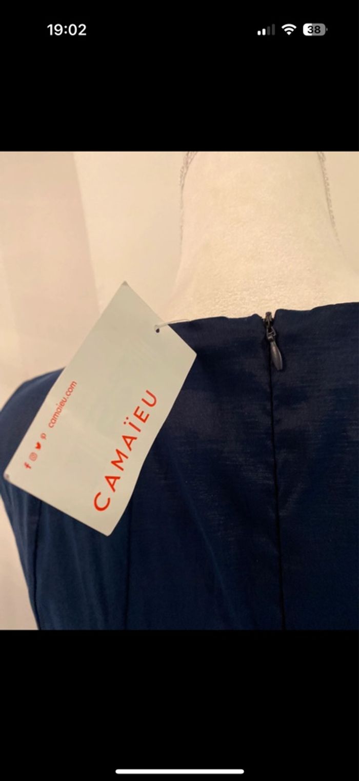 Robe habillée camaïeu neuve taille 46 - photo numéro 4