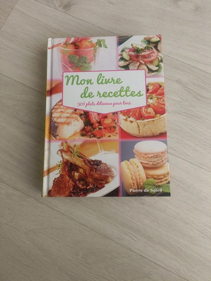 Livre de recettes 500 plats