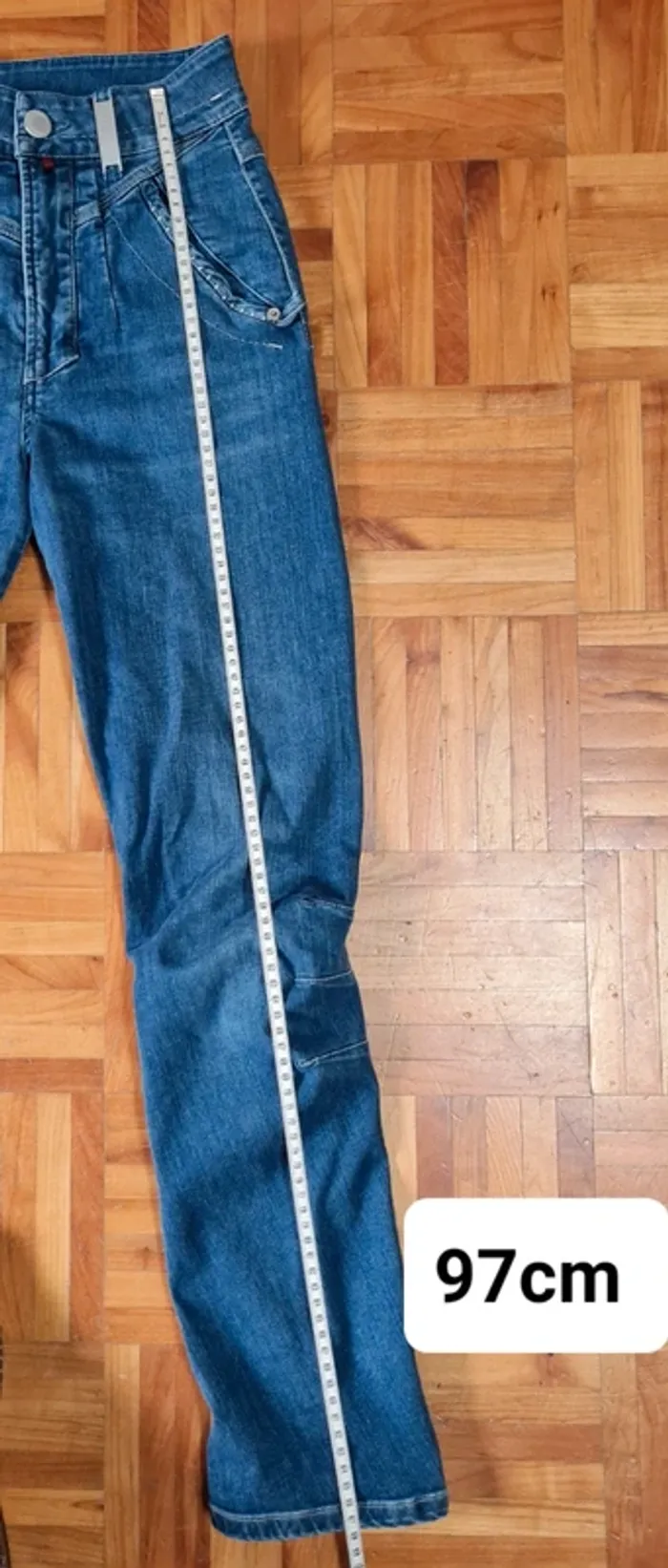 Jeans femme taille haute High T34 FR - photo numéro 16