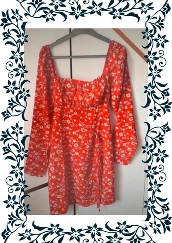 Robe rouge XS prettylittlething