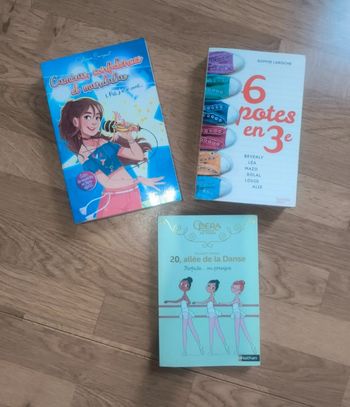 Lot 3 livres  pour ado