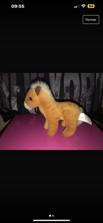 Peluche cheval