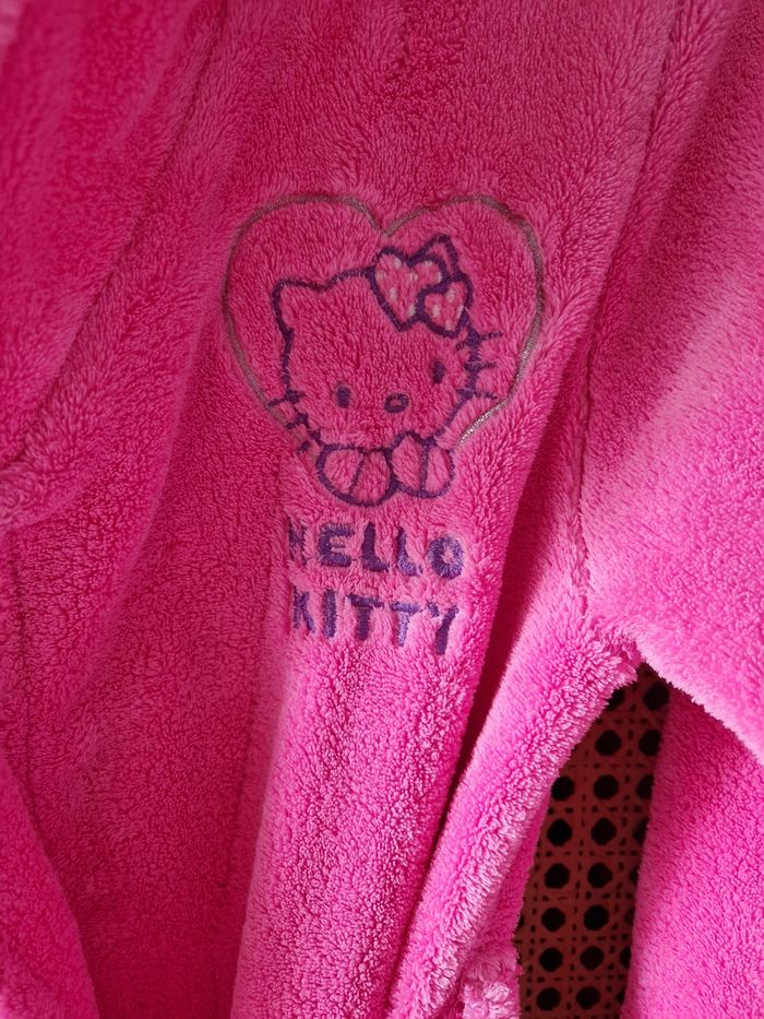 Peignoir  fille hello  kitty - photo numéro 3