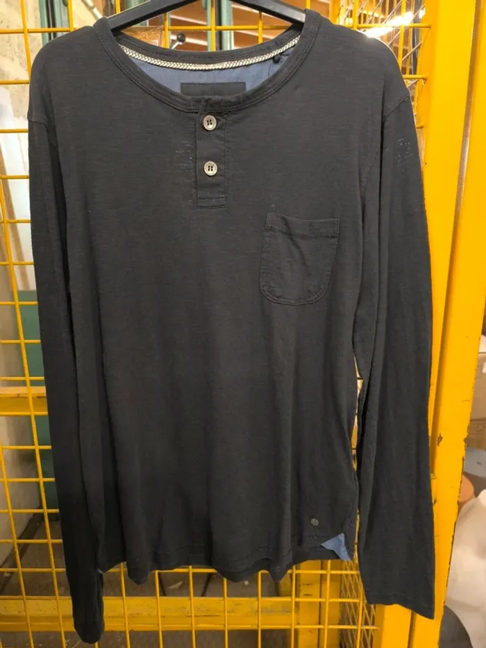 43976 tee-shirt ML noir homme S bonobo