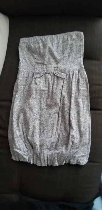 Robe bustier effet boule