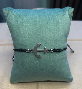 Bracelet réglable ancre