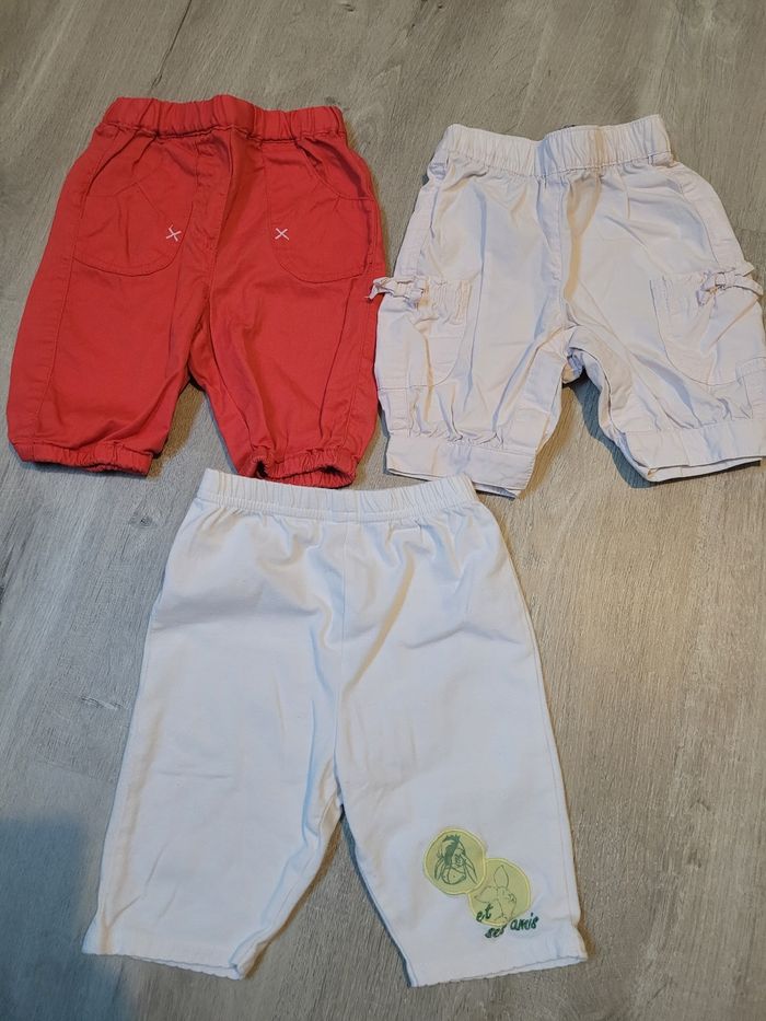 Lot Pantalons bébé 3 mois