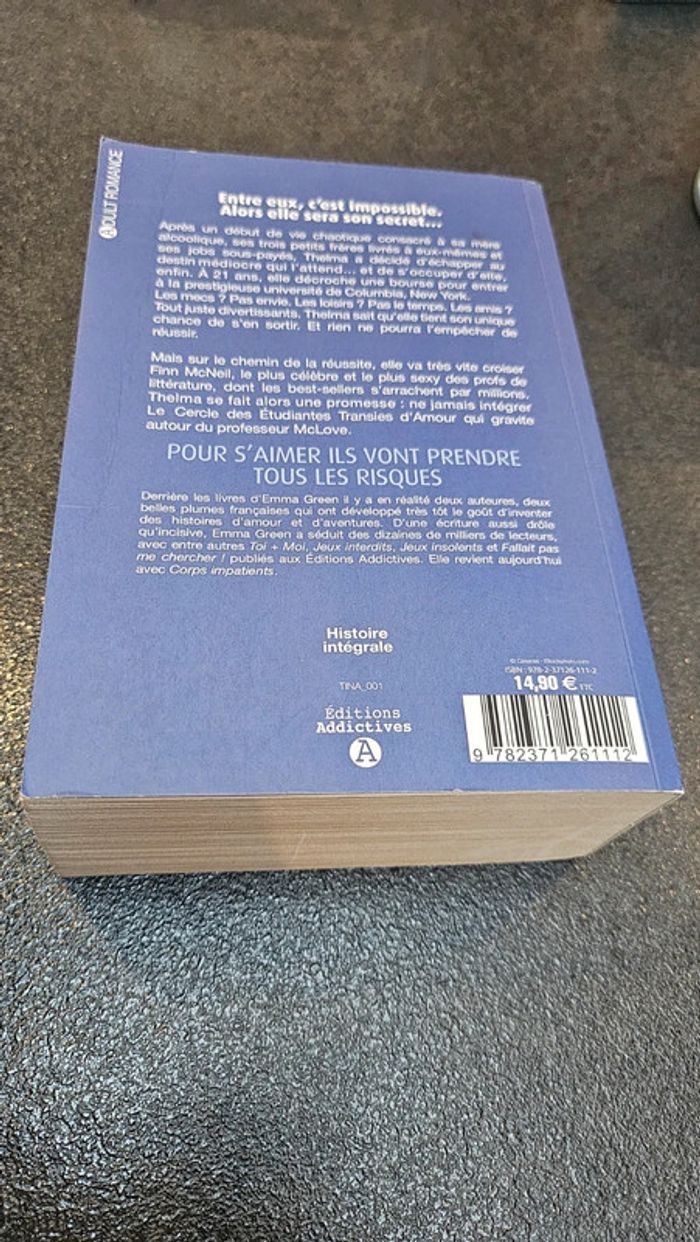 Corps impatients Livre de Emma Green - photo numéro 3