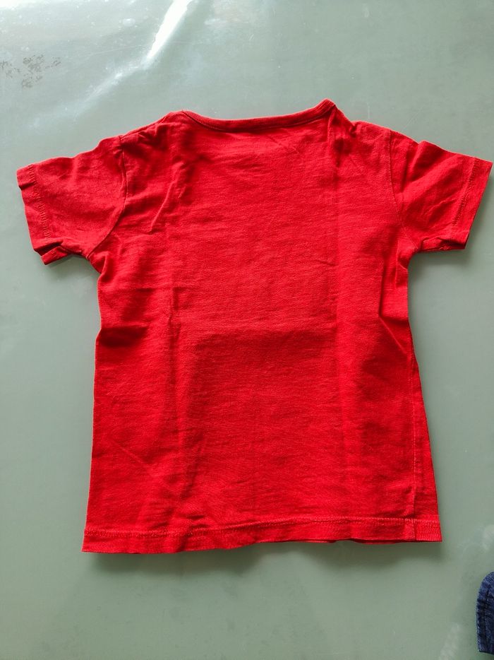 T-shirt rouge Okaïdi 3 ans - photo numéro 3