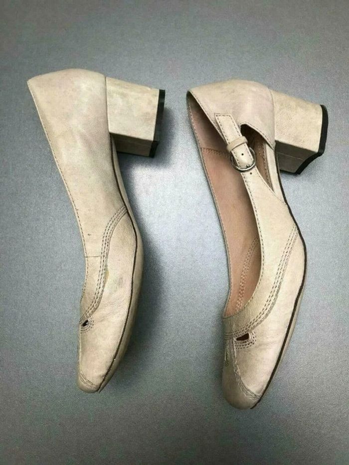 Chaussures beiges Bievel - Pointure 38 - photo numéro 4