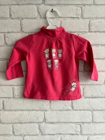 col roule sergent major taille 12 mois