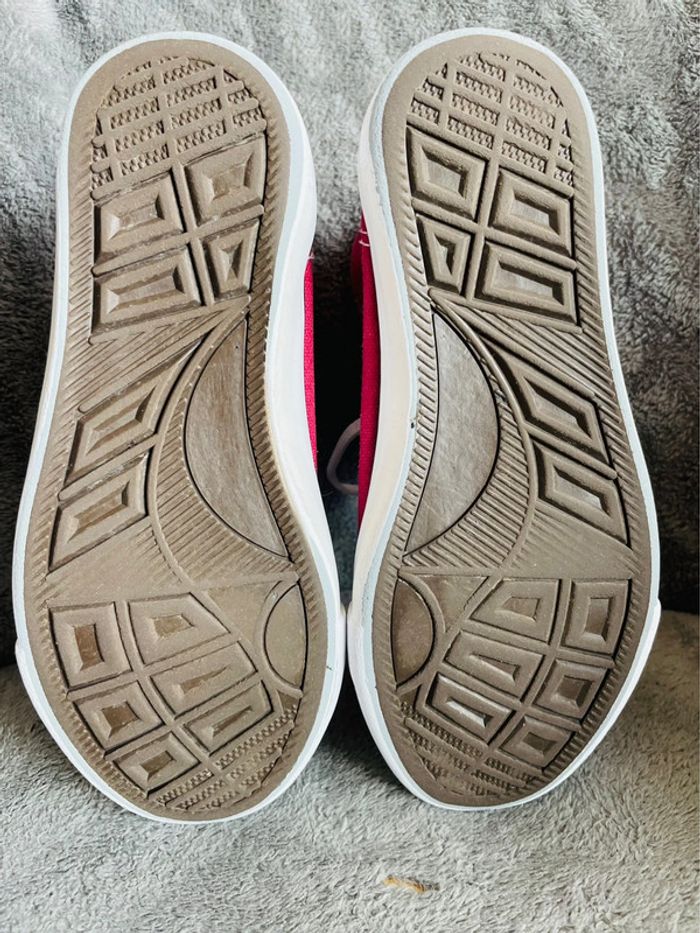 Chaussures baskets montantes  plates été fille style sneakers - photo numéro 8