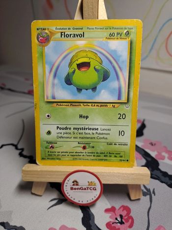 Carte Pokémon Floravol 52/64 Neo Revelation ed2 Wizards Fr