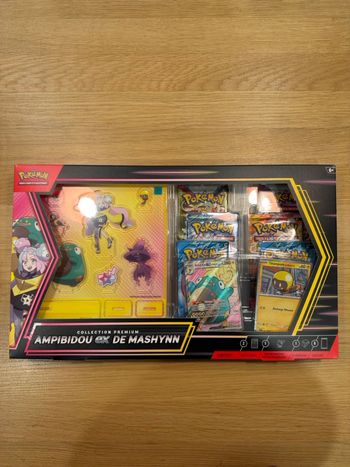 Coffret Pokemon Premium Ampibidou Ex de Mashynn Neuf