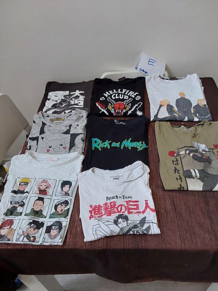 Lot t.shirts homme