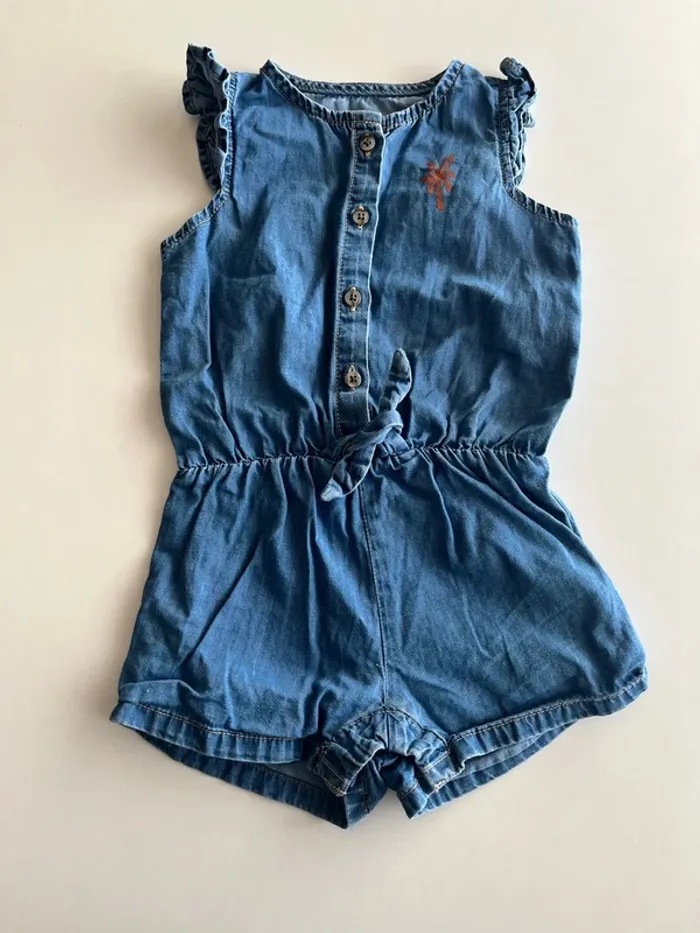 Combi short jean - photo numéro 3