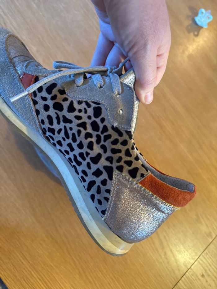 Sneaker pailleté femme taille 38 - photo numéro 4