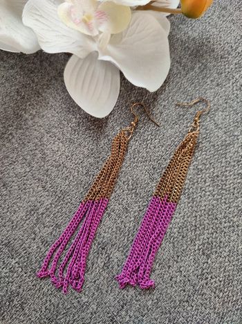 Boucle d'oreille fantaisie