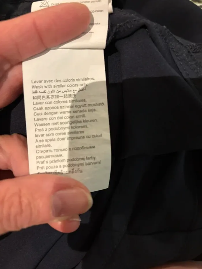 Robe sans manches bleu marine Camaïeu zippée taille 36 - photo numéro 7