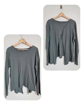 T-shirt ML ouvert au dos Asos T.46