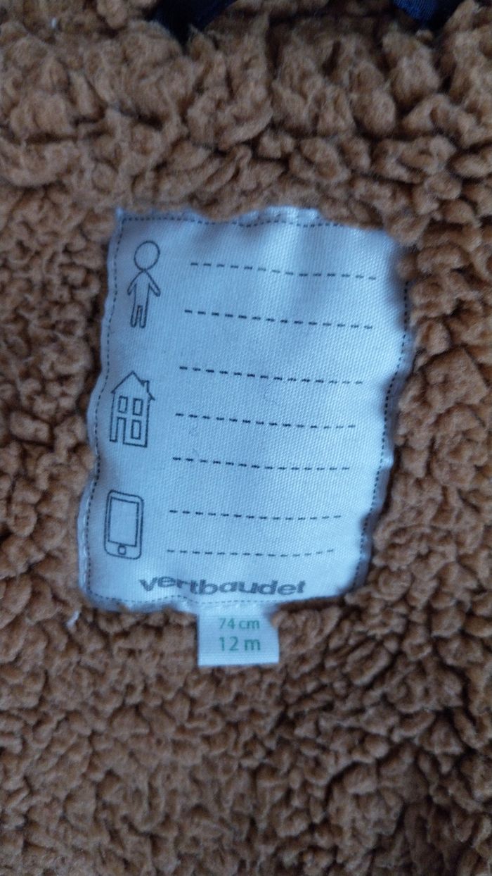 Manteau chaud bébé 12 mois - photo numéro 3