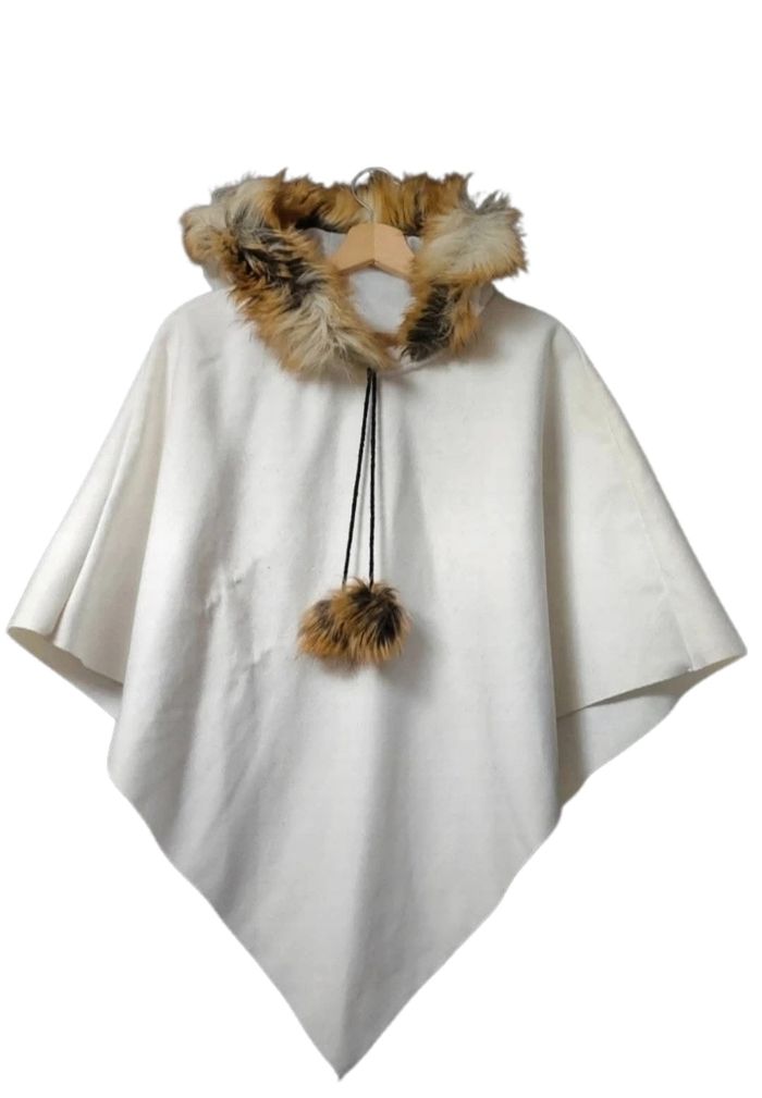 Ponchos à capuche femme neuf