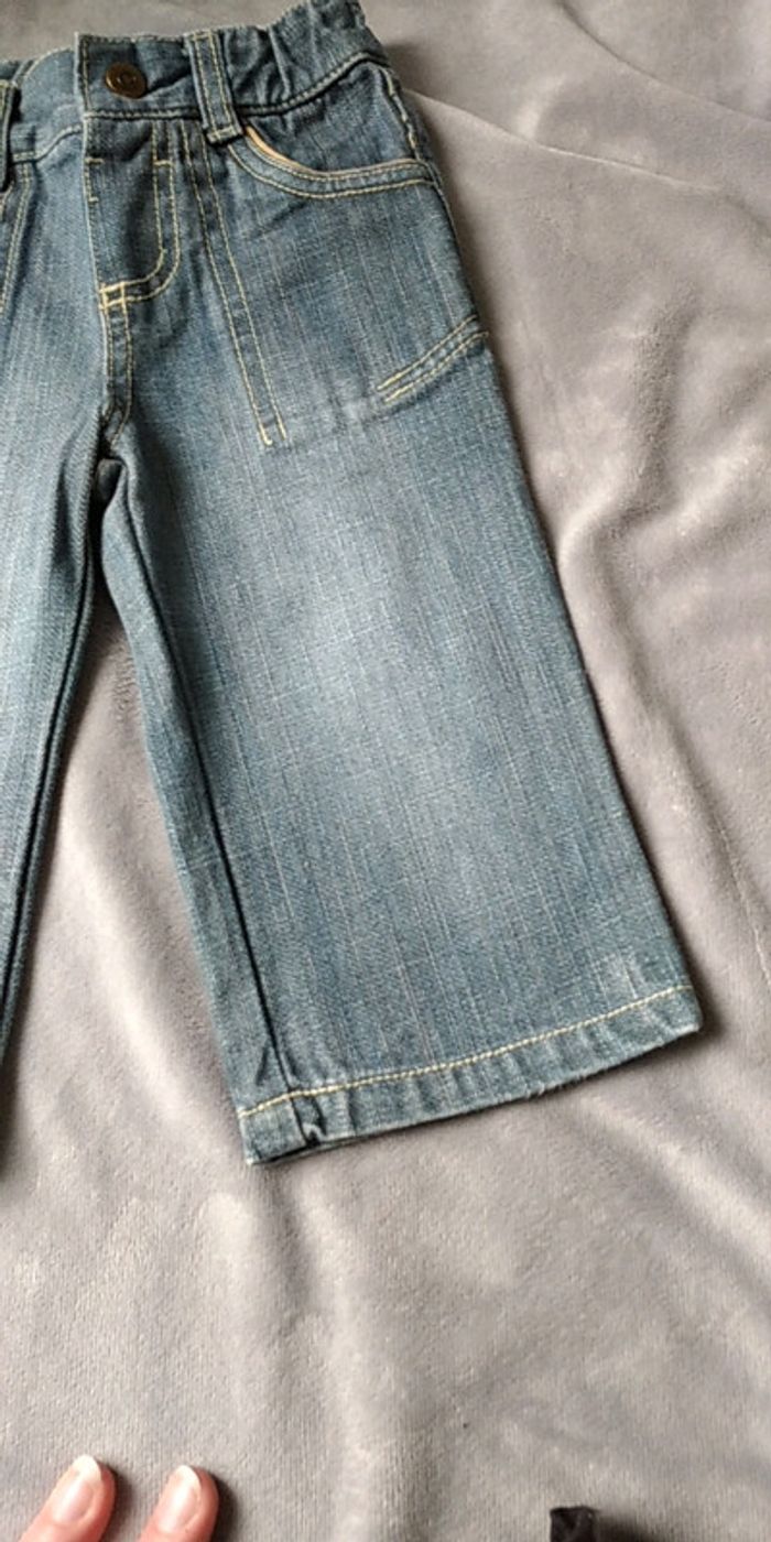 Pantalon jeans effet délavé Garçon 12 mois The Kimbaloo road story 100% coton - photo numéro 6