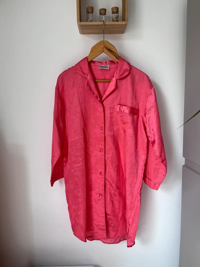 Chemise de nuit rose - photo numéro 2